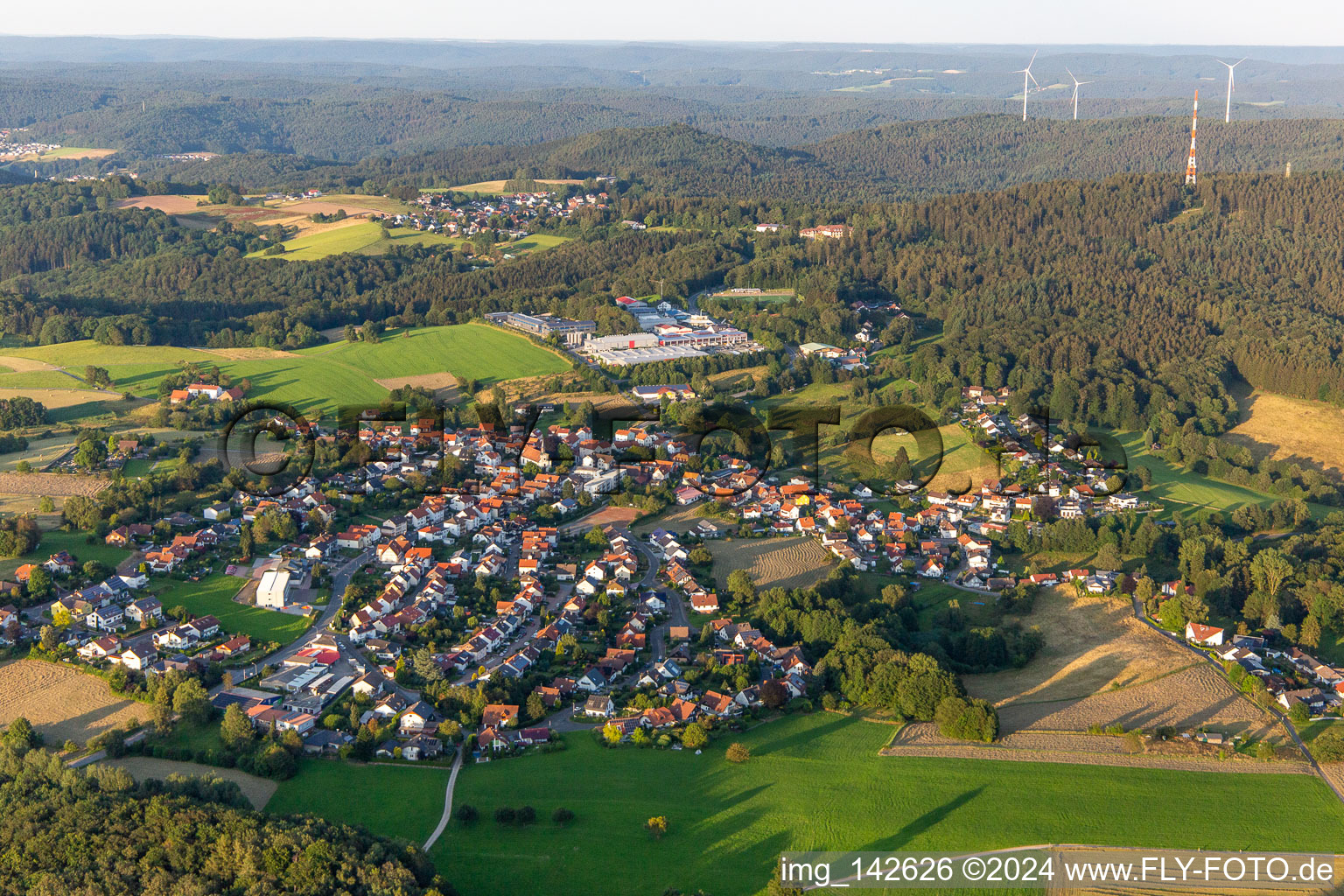 District Ober-Abtsteinach in Abtsteinach in the state Hesse, Germany