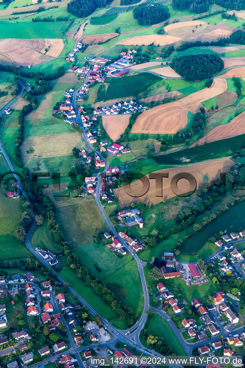 District Klein-Gumpen in Reichelsheim in the state Hesse, Germany