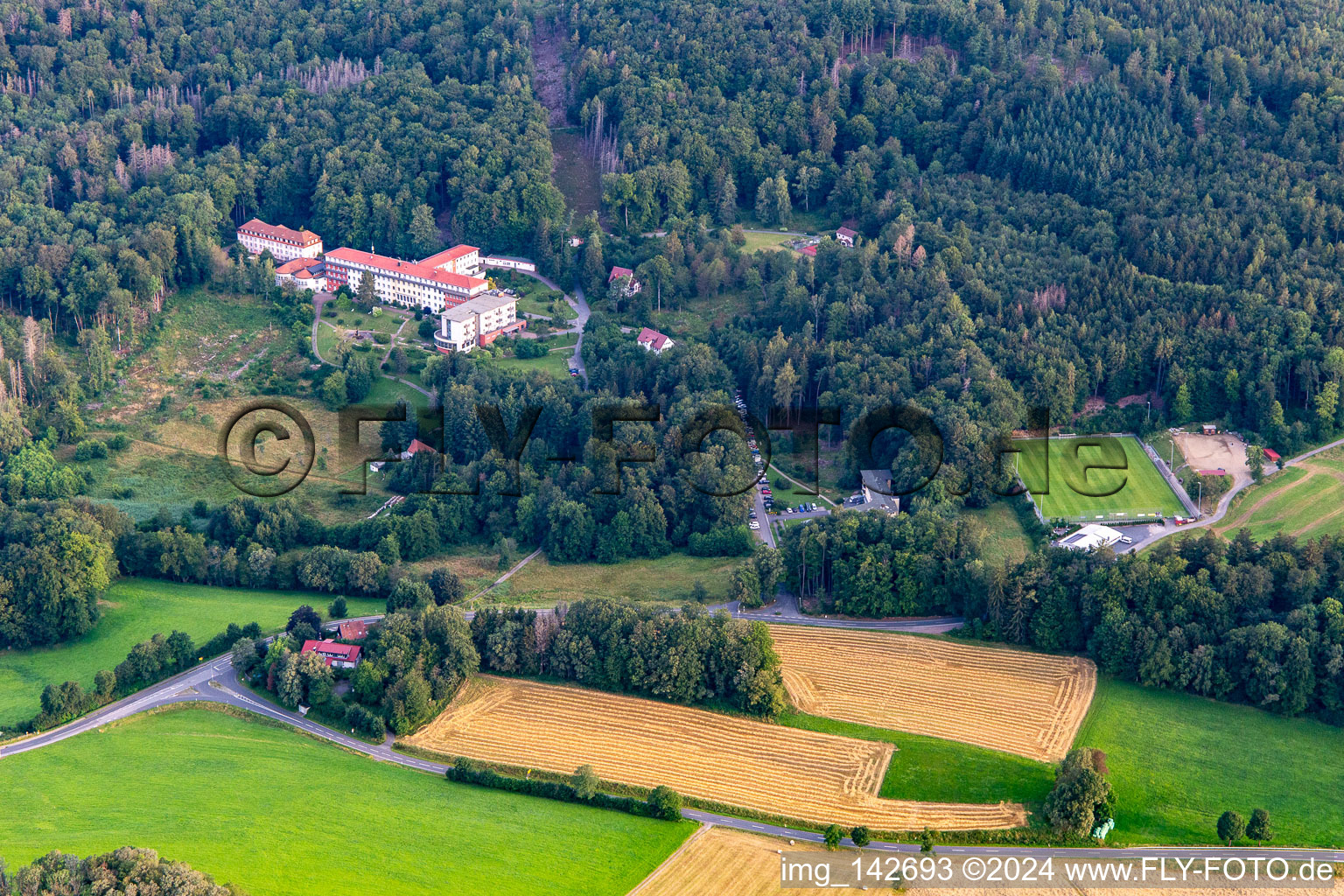 Eleonoren Rehabilitation Clinic in the district Winterkasten in Lindenfels in the state Hesse, Germany