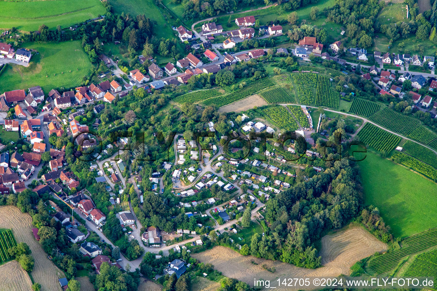 Camping "Oasis of Peace in the district Gronau in Bensheim in the state Hesse, Germany