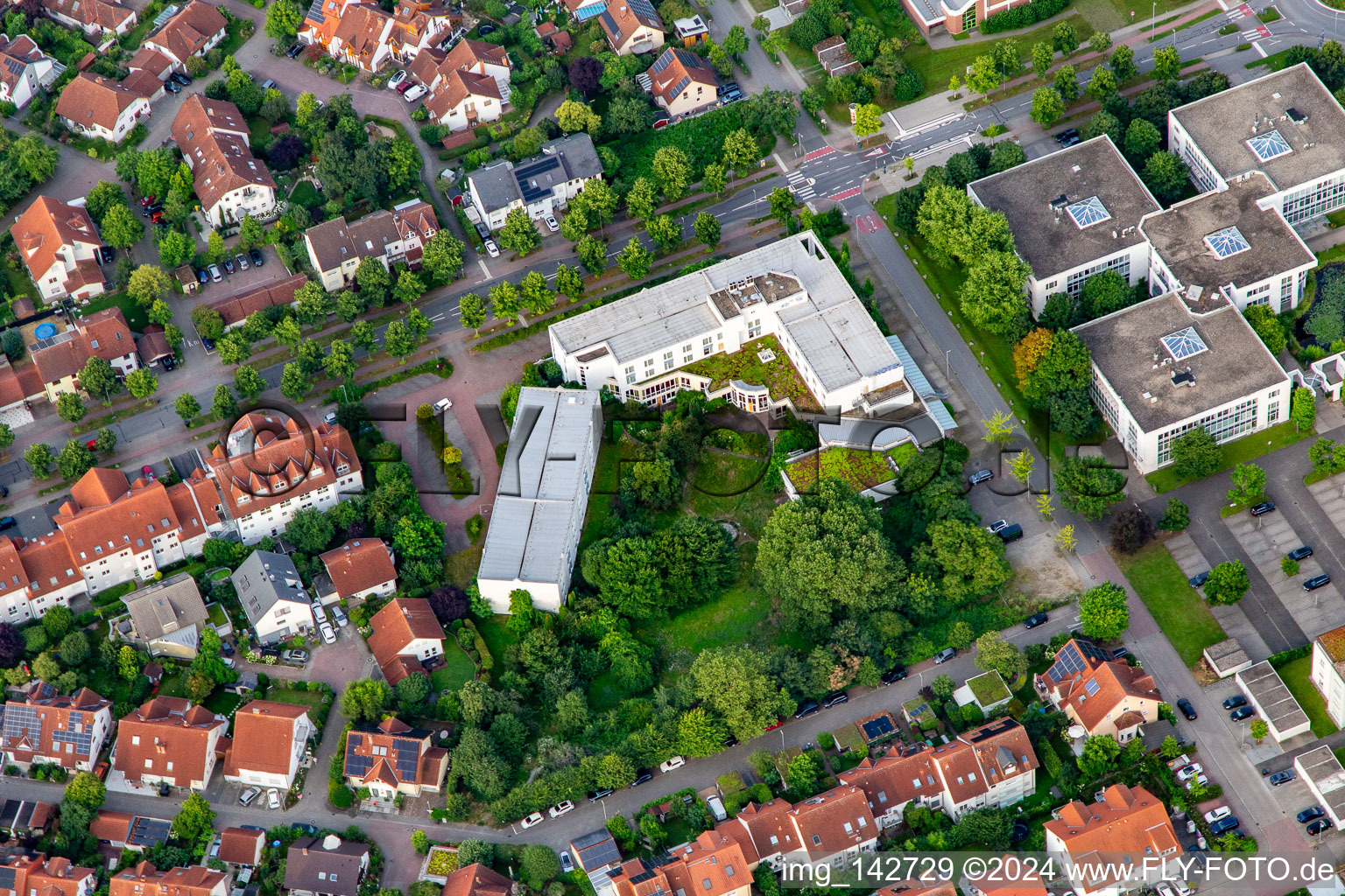 Hotel on Europa Allee in Bensheim in the state Hesse, Germany