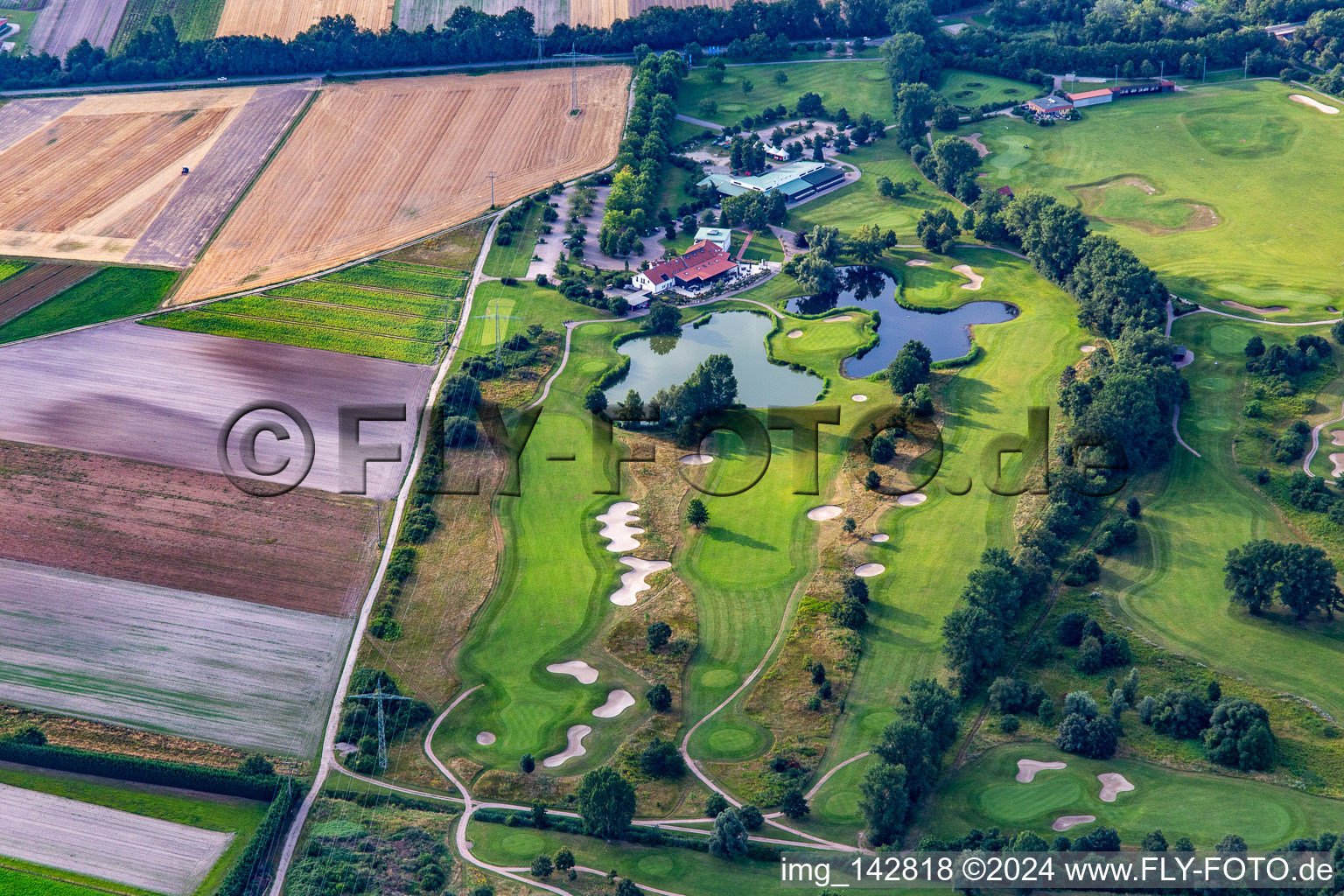 Golf Restaurant La Maison in the Kurpfalz Golf Park in Limburgerhof in the state Rhineland-Palatinate, Germany