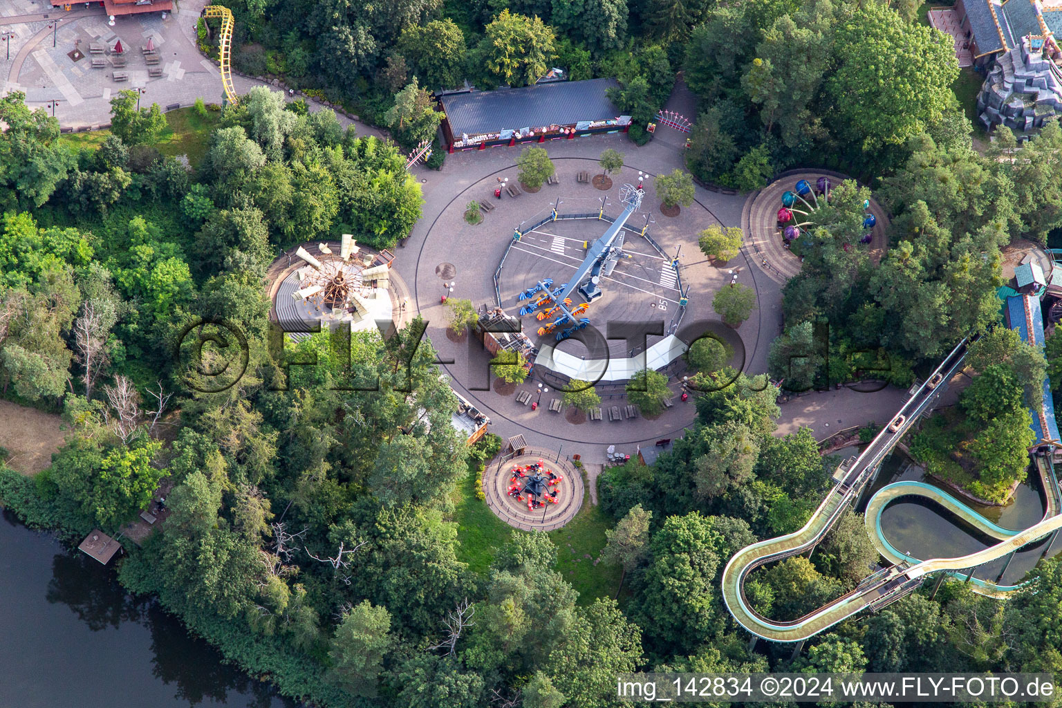 Sky Fly at Holiday Park Germany in Haßloch in the state Rhineland-Palatinate, Germany