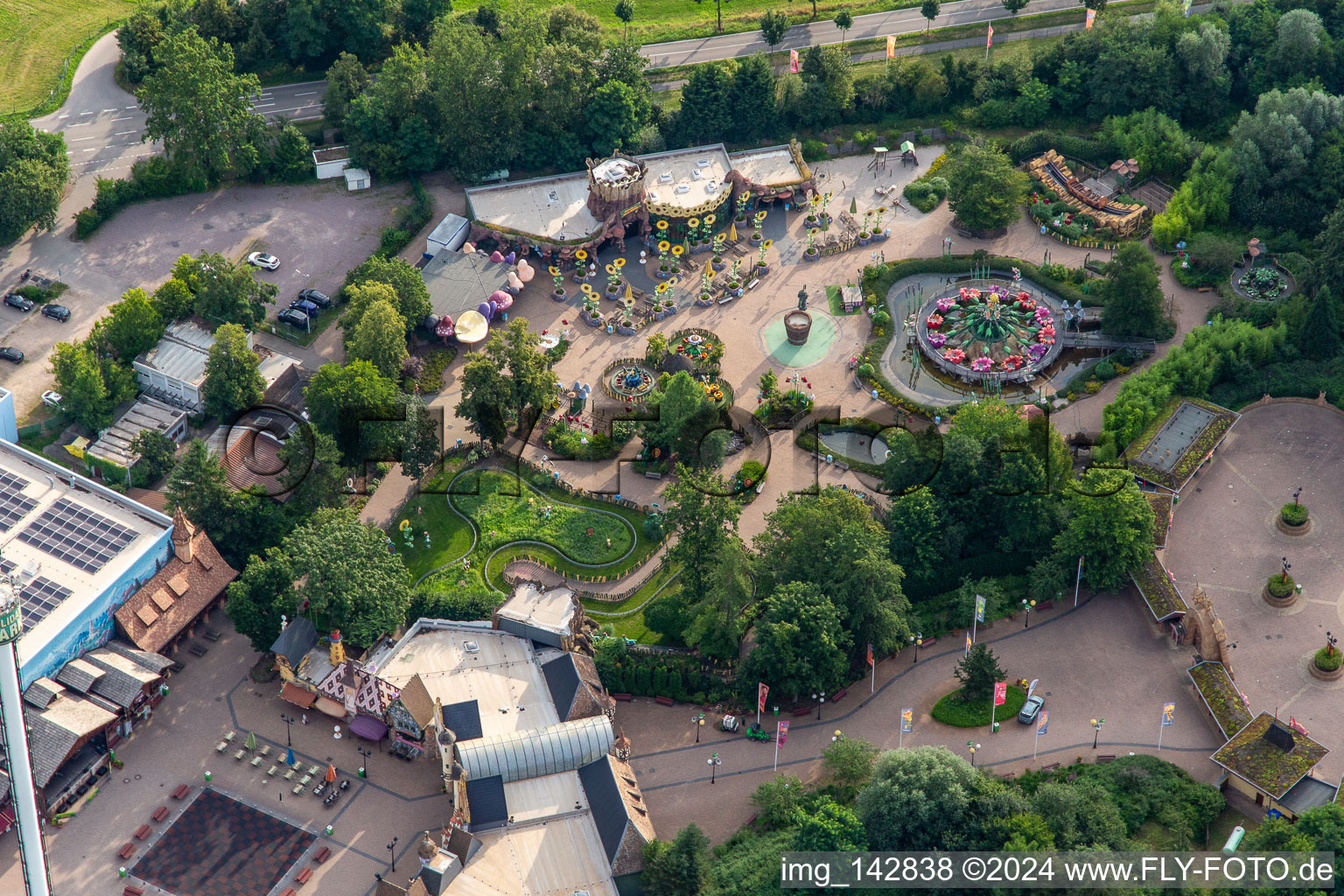 Maja's Flower Splash at Holiday Park Germany in Haßloch in the state Rhineland-Palatinate, Germany