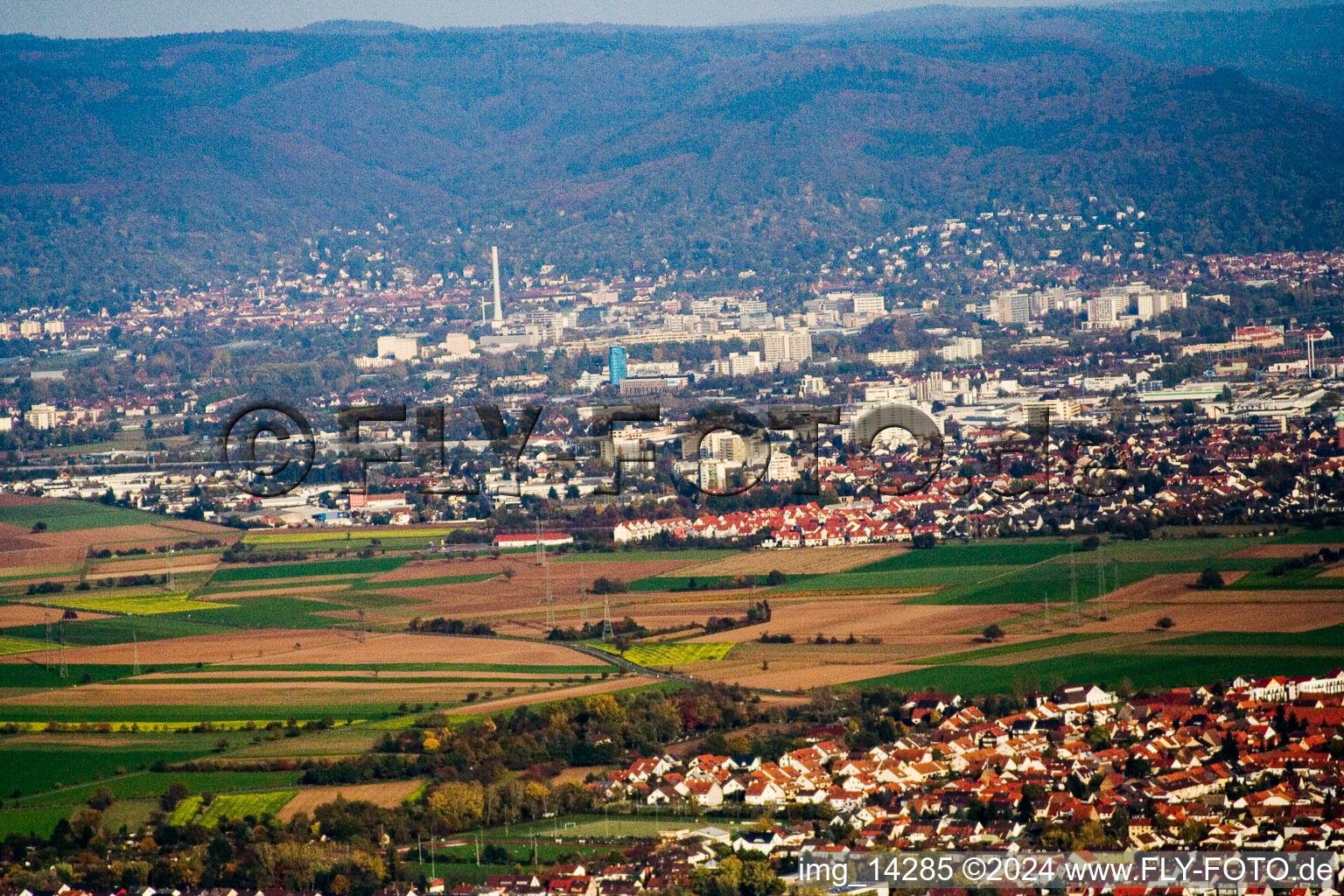 Pfaffengrund in Plankstadt in the state Baden-Wuerttemberg, Germany