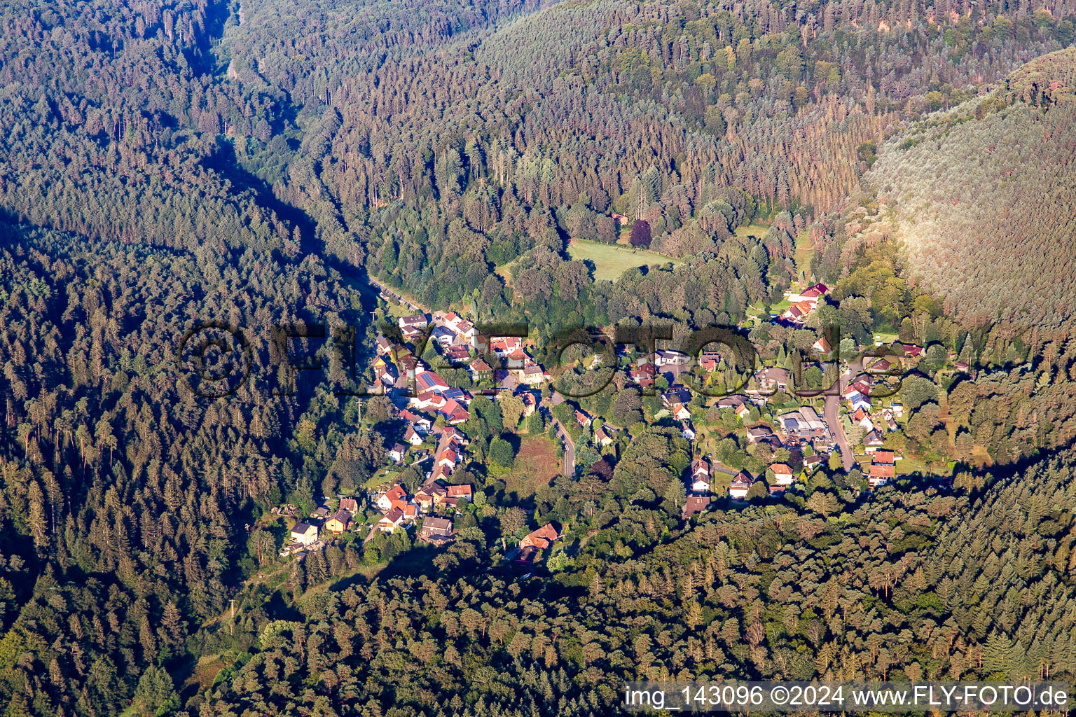 District Langmühle in Lemberg in the state Rhineland-Palatinate, Germany