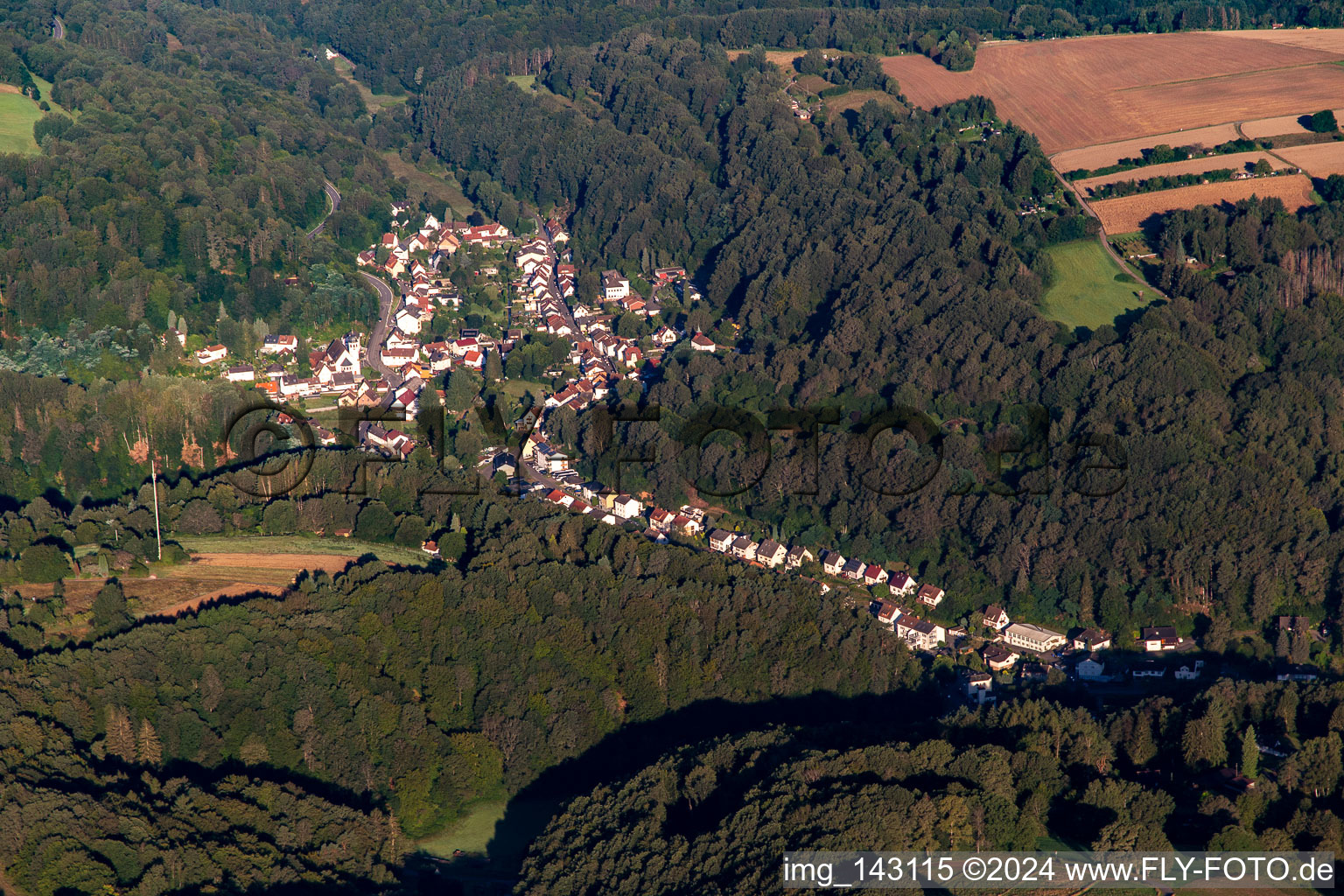 District Niedersimten in Pirmasens in the state Rhineland-Palatinate, Germany