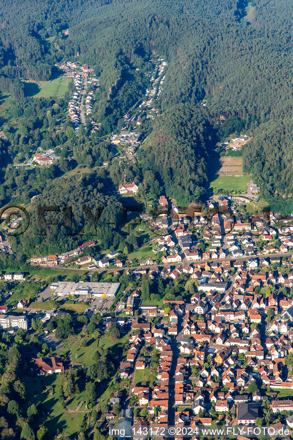 Felsenland Youth Hostel Dahn in Dahn in the state Rhineland-Palatinate, Germany