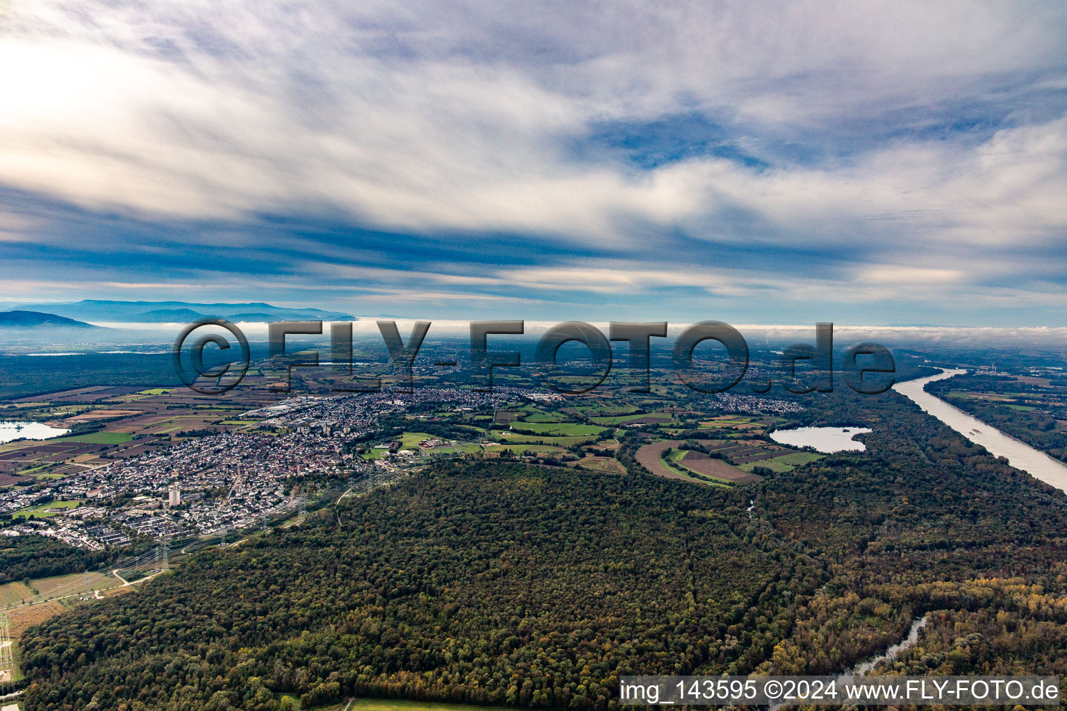 District Forchheim in Rheinstetten in the state Baden-Wuerttemberg, Germany