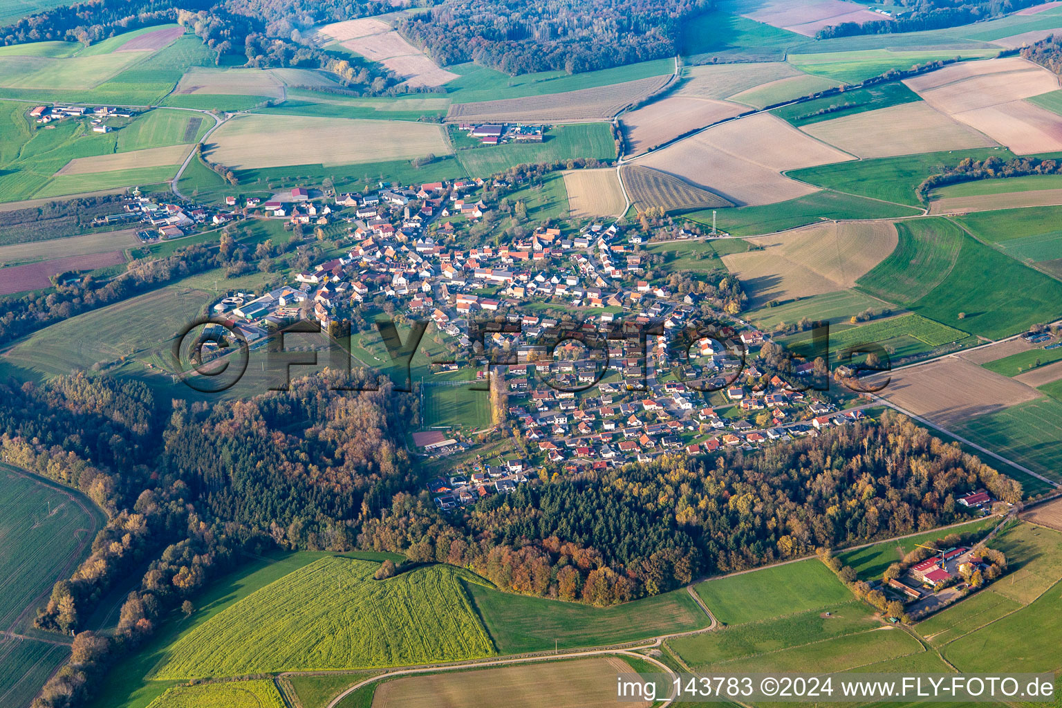 Bottenbach in the state Rhineland-Palatinate, Germany