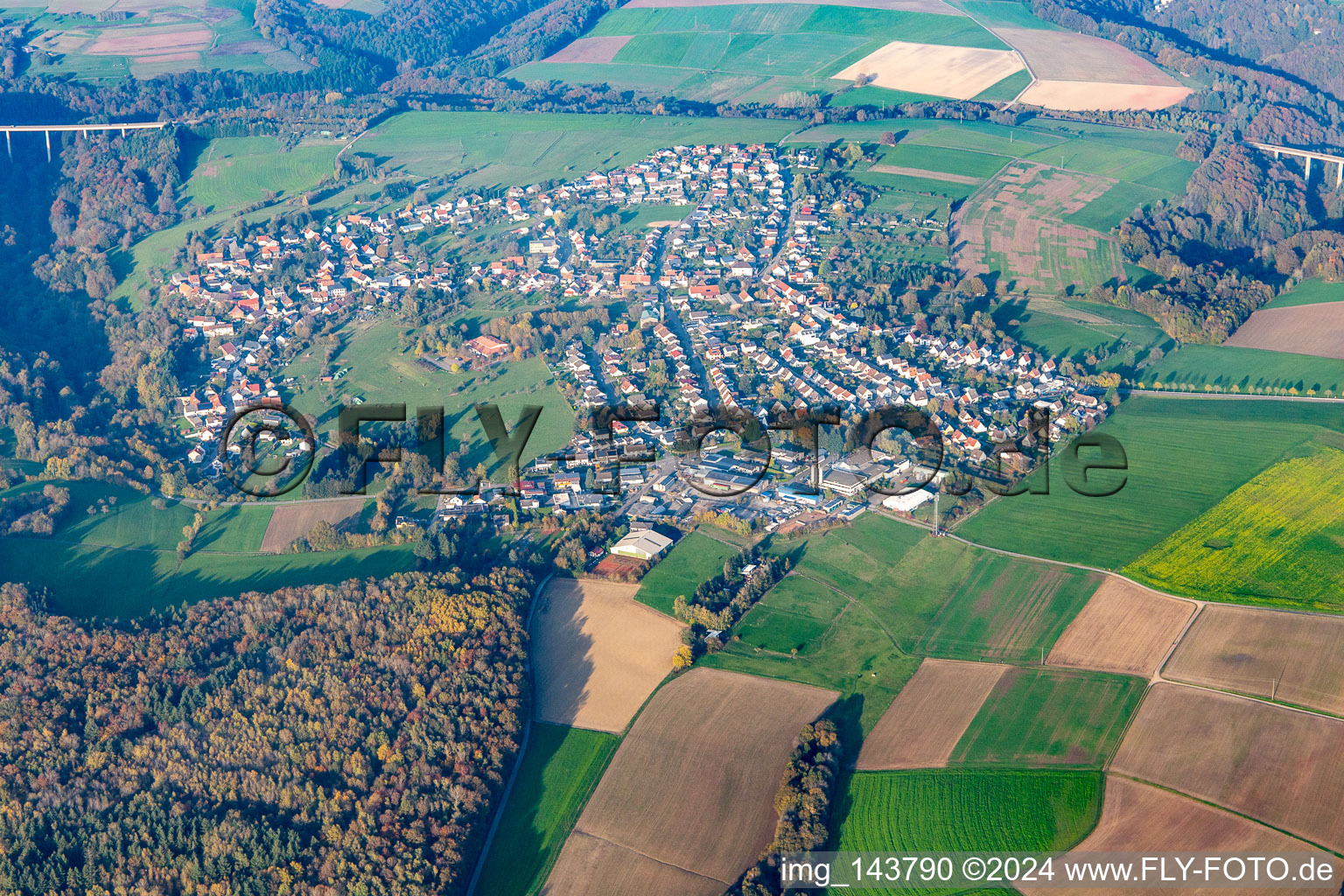 District Gersbach in Pirmasens in the state Rhineland-Palatinate, Germany