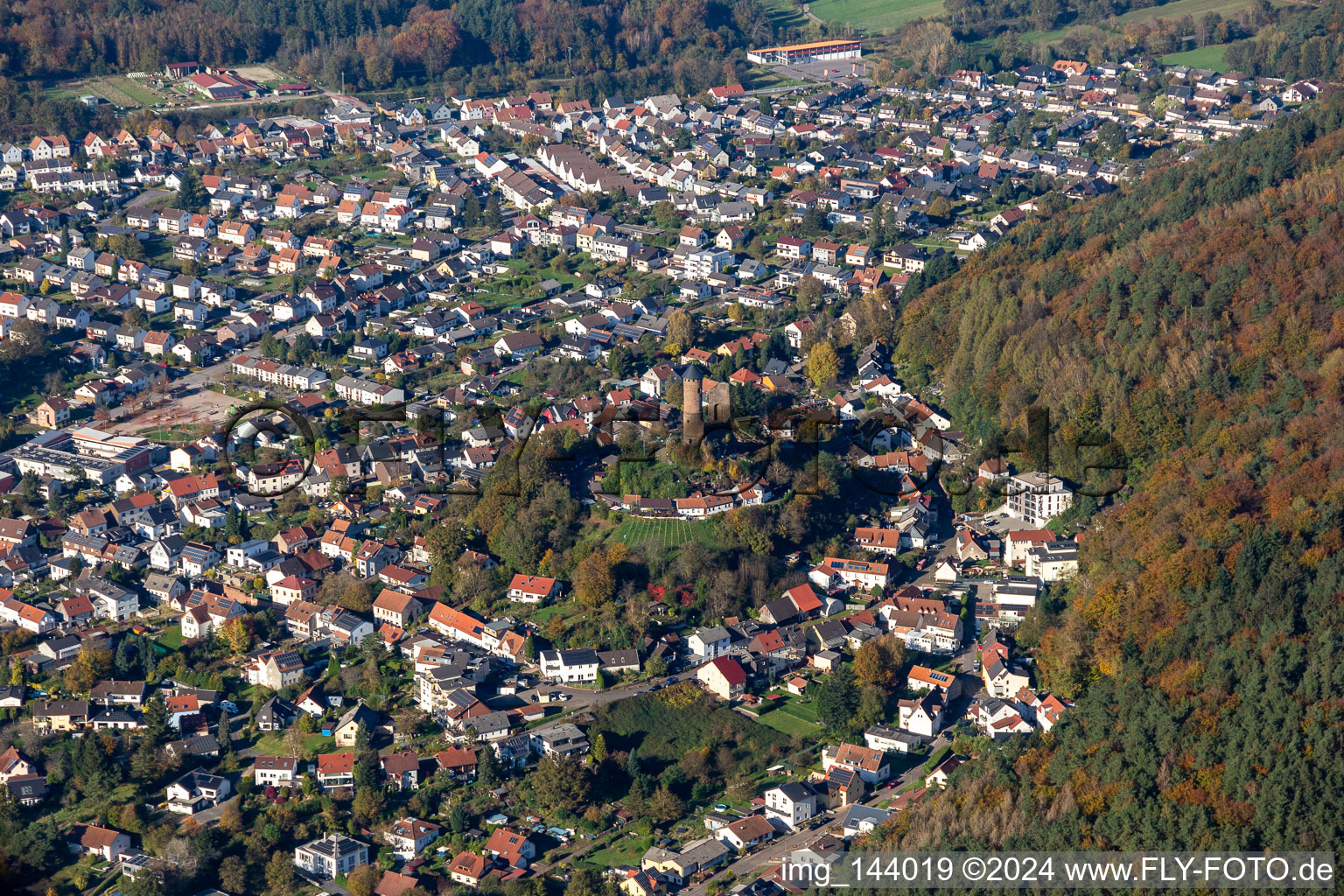 Castle Kirkel in the district Kirkel-Neuhäusel in Kirkel in the state Saarland, Germany