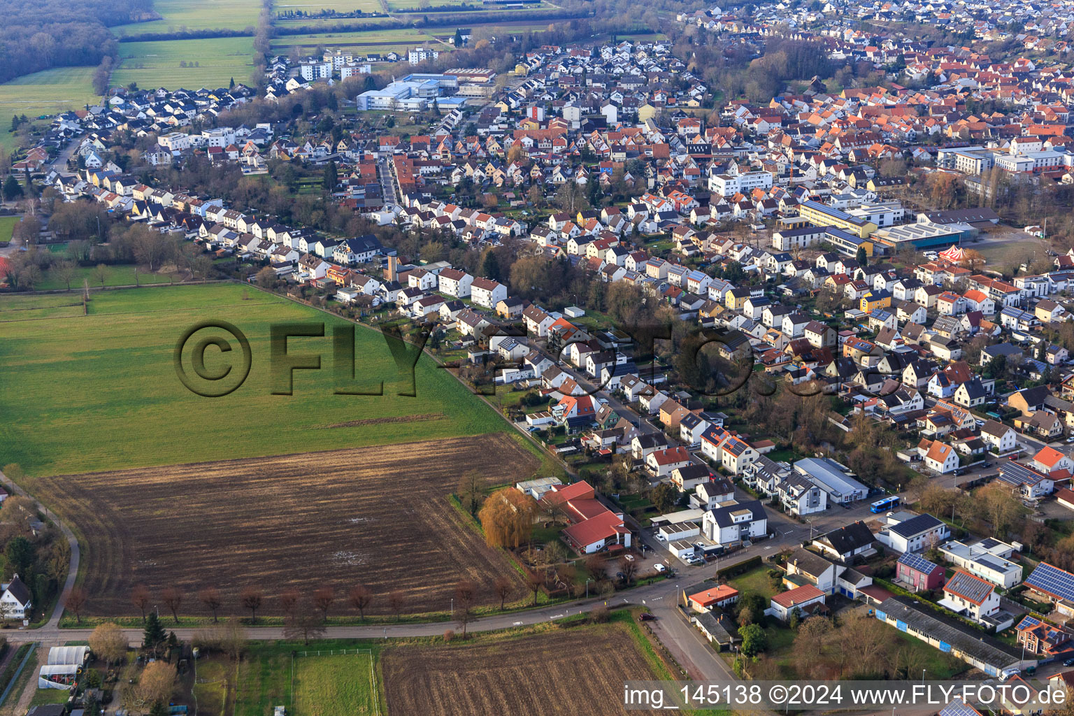 Kettelestr in Herxheim bei Landau in the state Rhineland-Palatinate, Germany