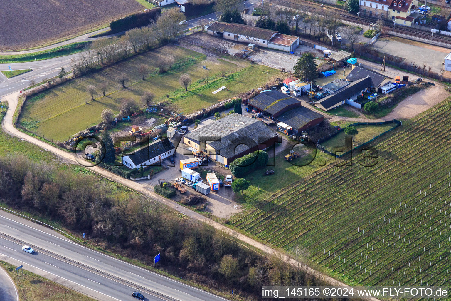 Heinle commercial vehicles in Insheim in the state Rhineland-Palatinate, Germany