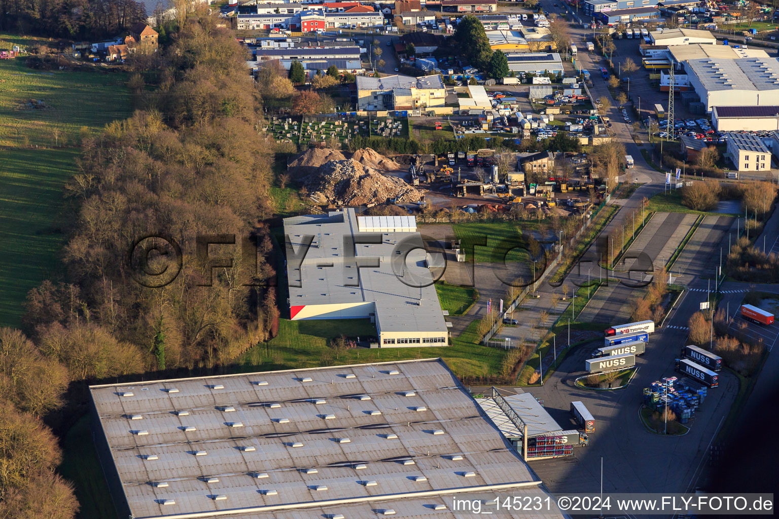 Thermo Fisher on Erlenbachweg in the district Minderslachen in Kandel in the state Rhineland-Palatinate, Germany