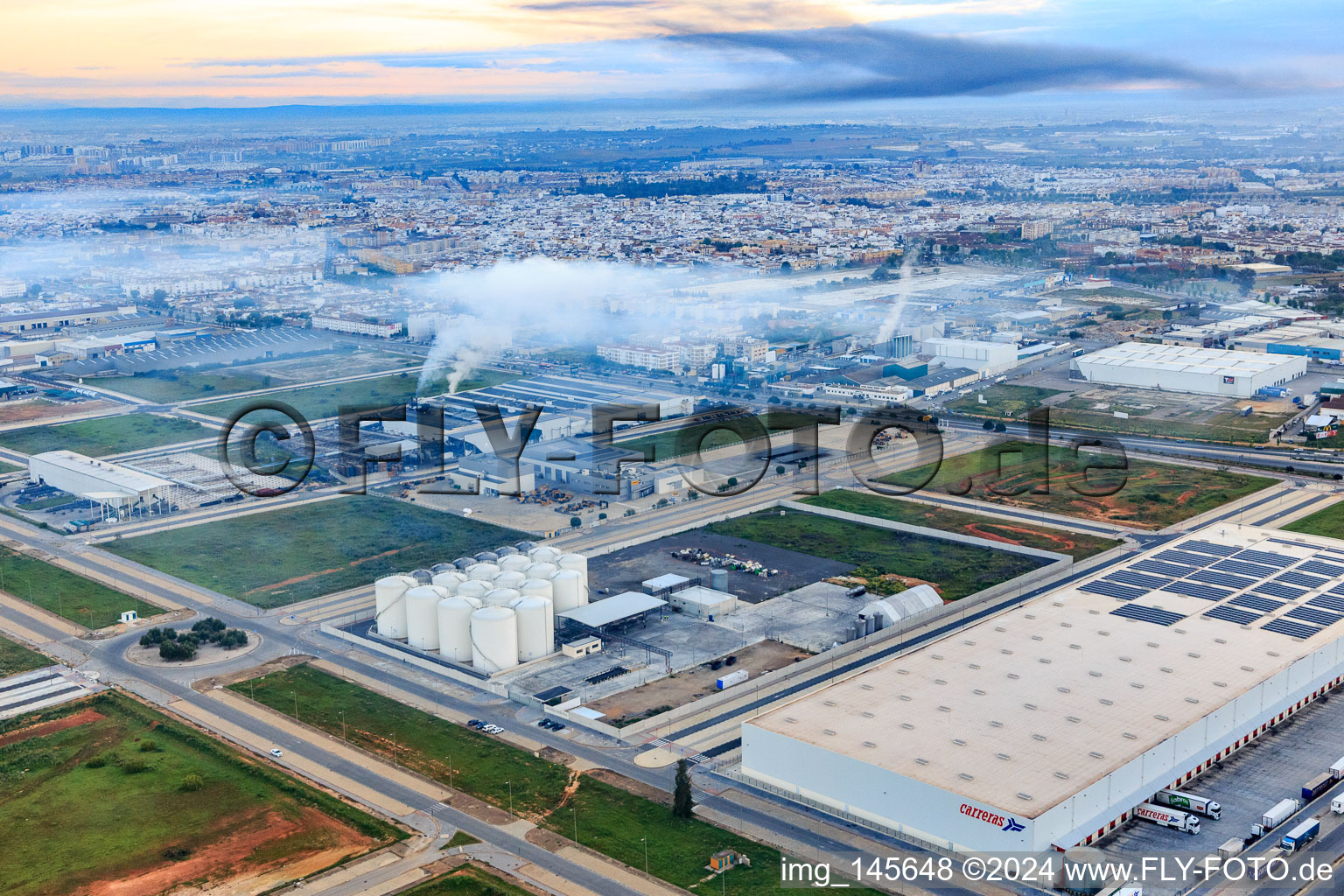 Migasa Logistica and olive oil producer Oleicola Hojiblanca SA in Dos Hermanas in the state Seville, Spain