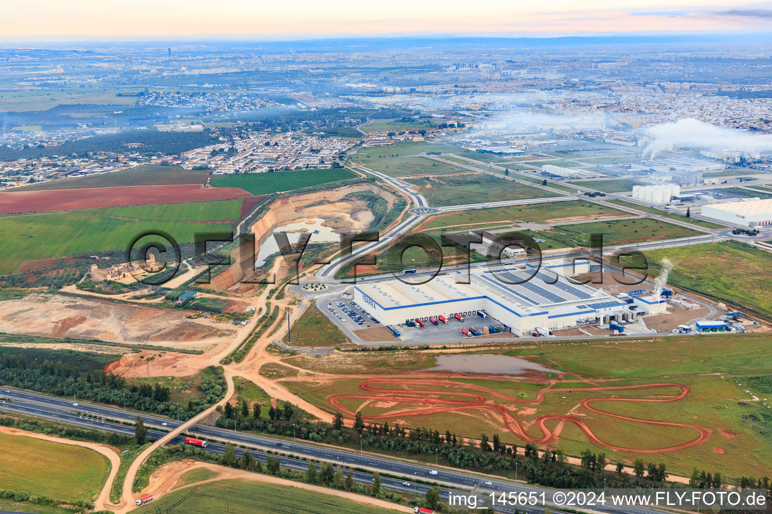 Olive oil bottling company Ybarra Food Group and Aceites La Masía in Dos Hermanas in the state Seville, Spain