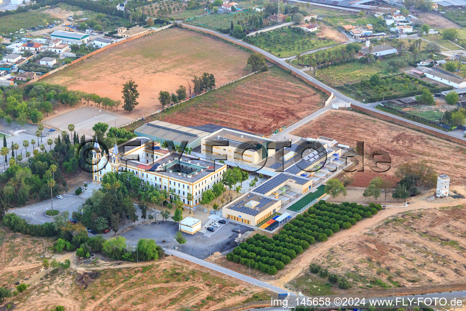 Chapel Capilla de San Hermenegildo at the Colegio San Hermegildo school in Dos Hermanas in the state Seville, Spain