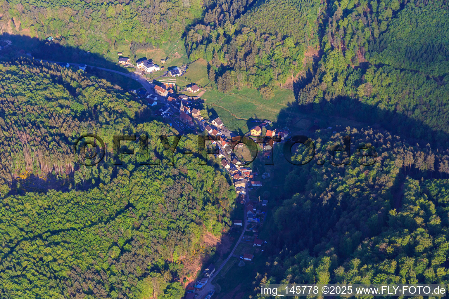 Althorn district in Goetzenbruck in the state Moselle, France