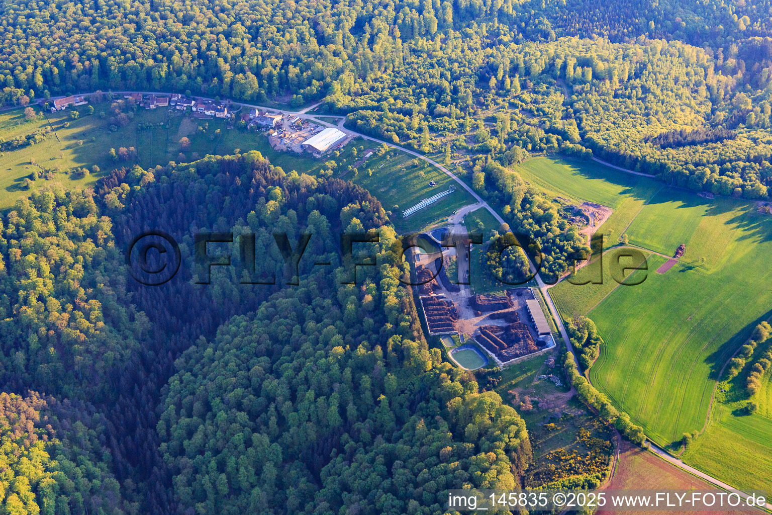 ALSACE BOSSUE COMPOST in the Moderfeld district in Zittersheim in the state Bas-Rhin, France