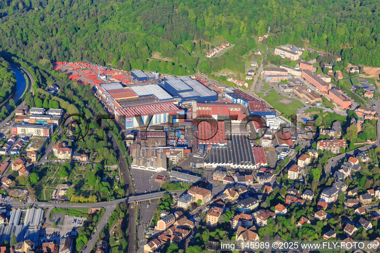 KUHN SAS production site in Saverne in the state Bas-Rhin, France