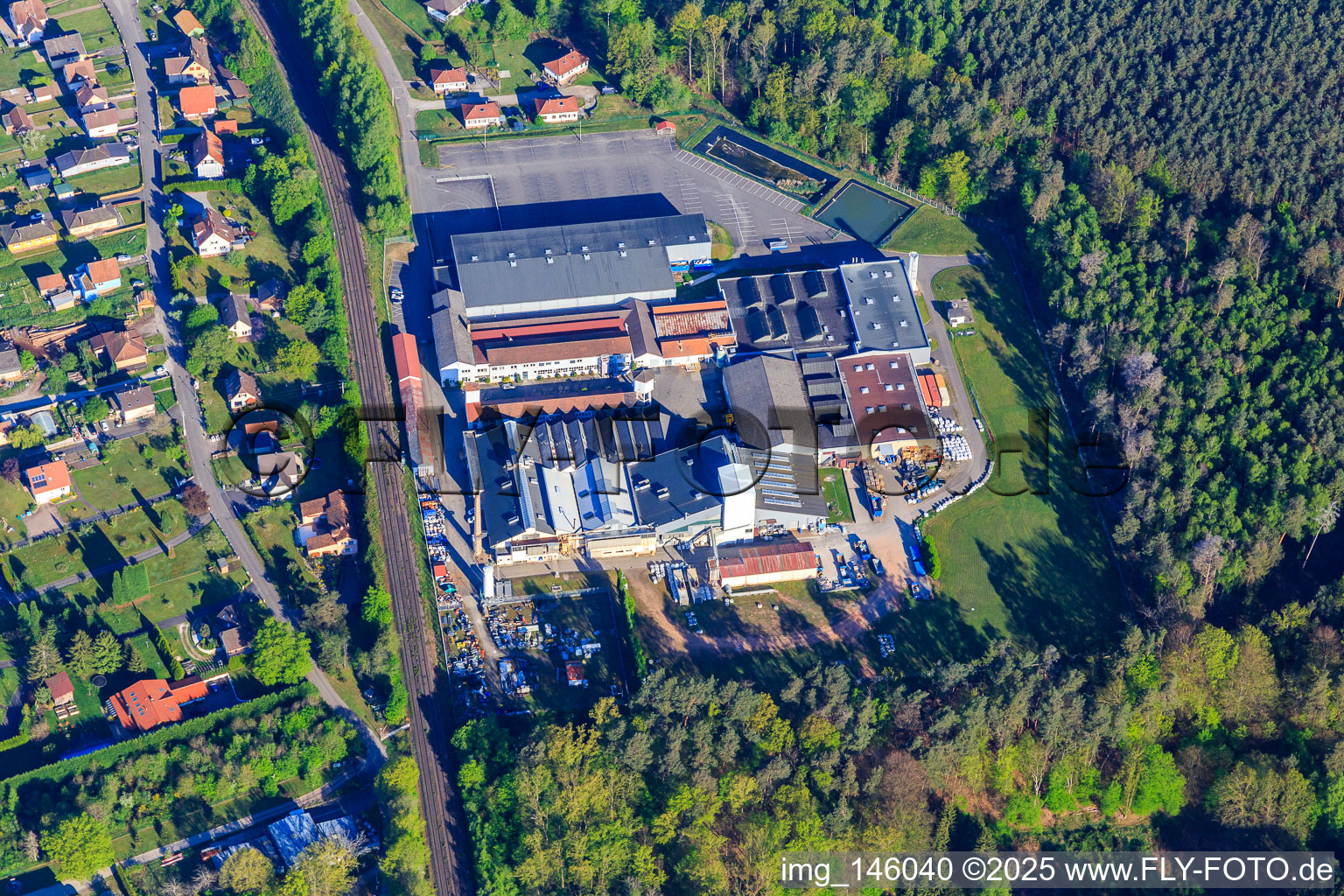 Cristallerie Lalique SA in Wingen-sur-Moder in the state Bas-Rhin, France