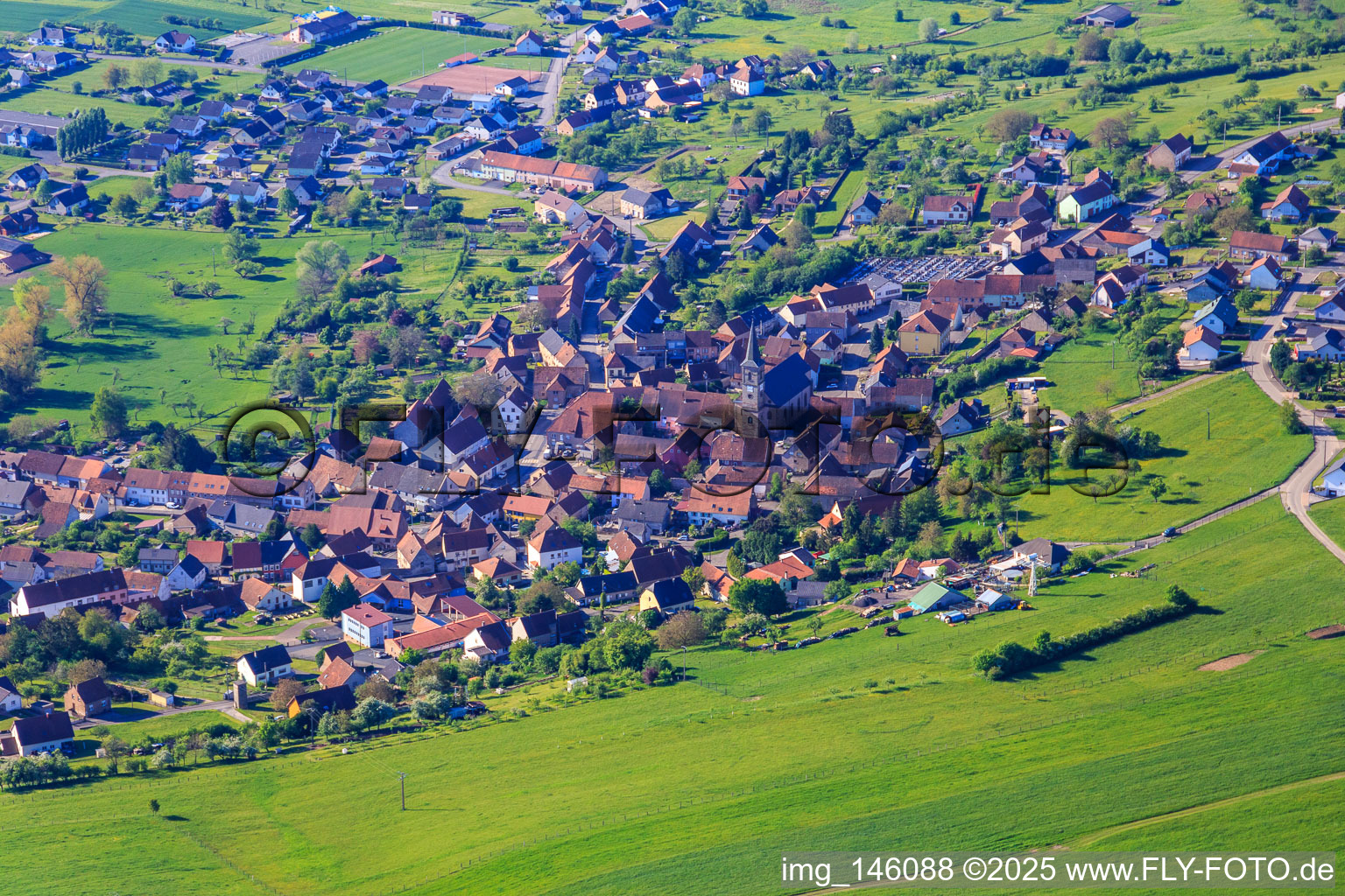 Église de la Nativité de la Très Sainte Vierge de Bining in Bining in the state Moselle, France