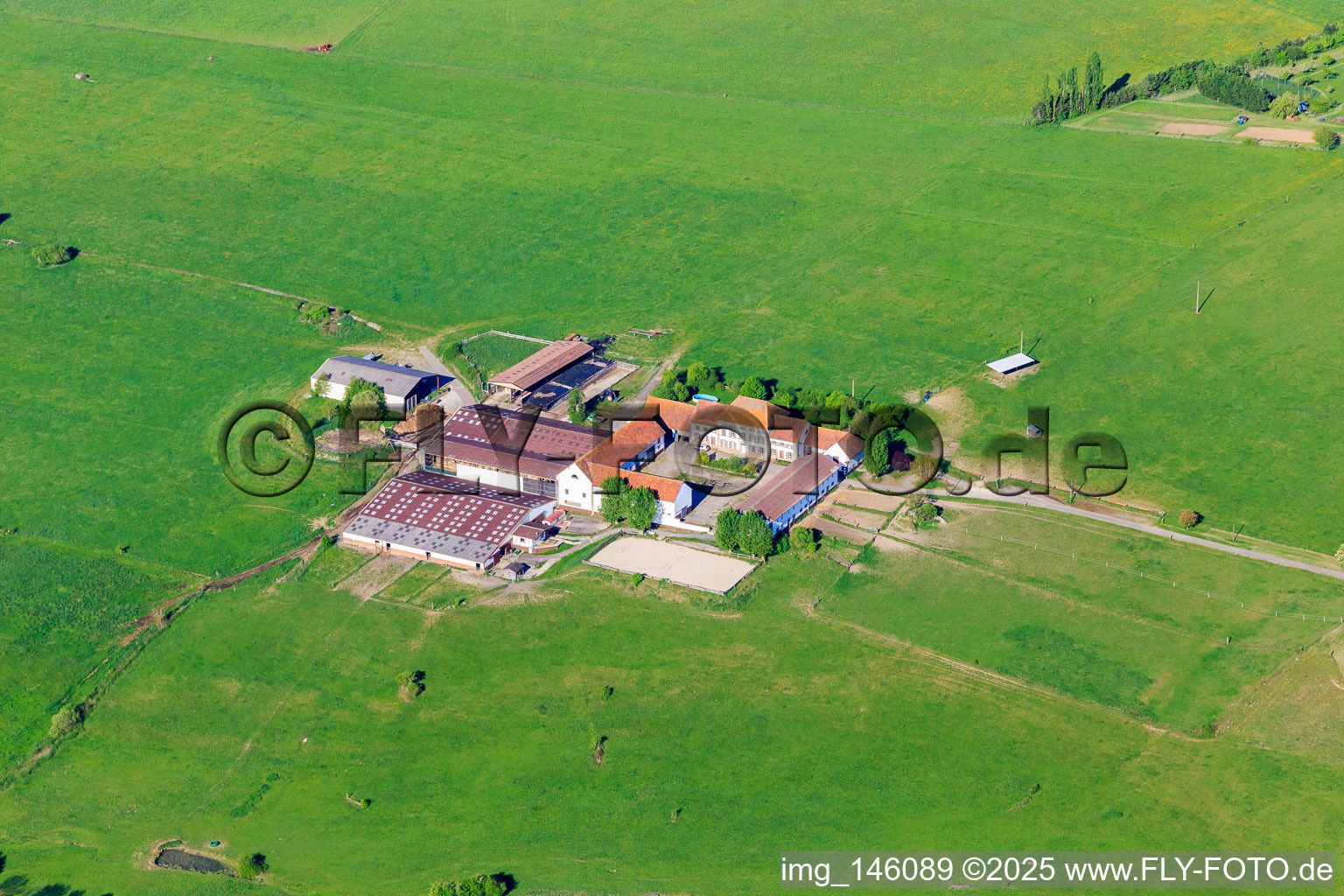 Ferme de Bombach in Bining in the state Moselle, France