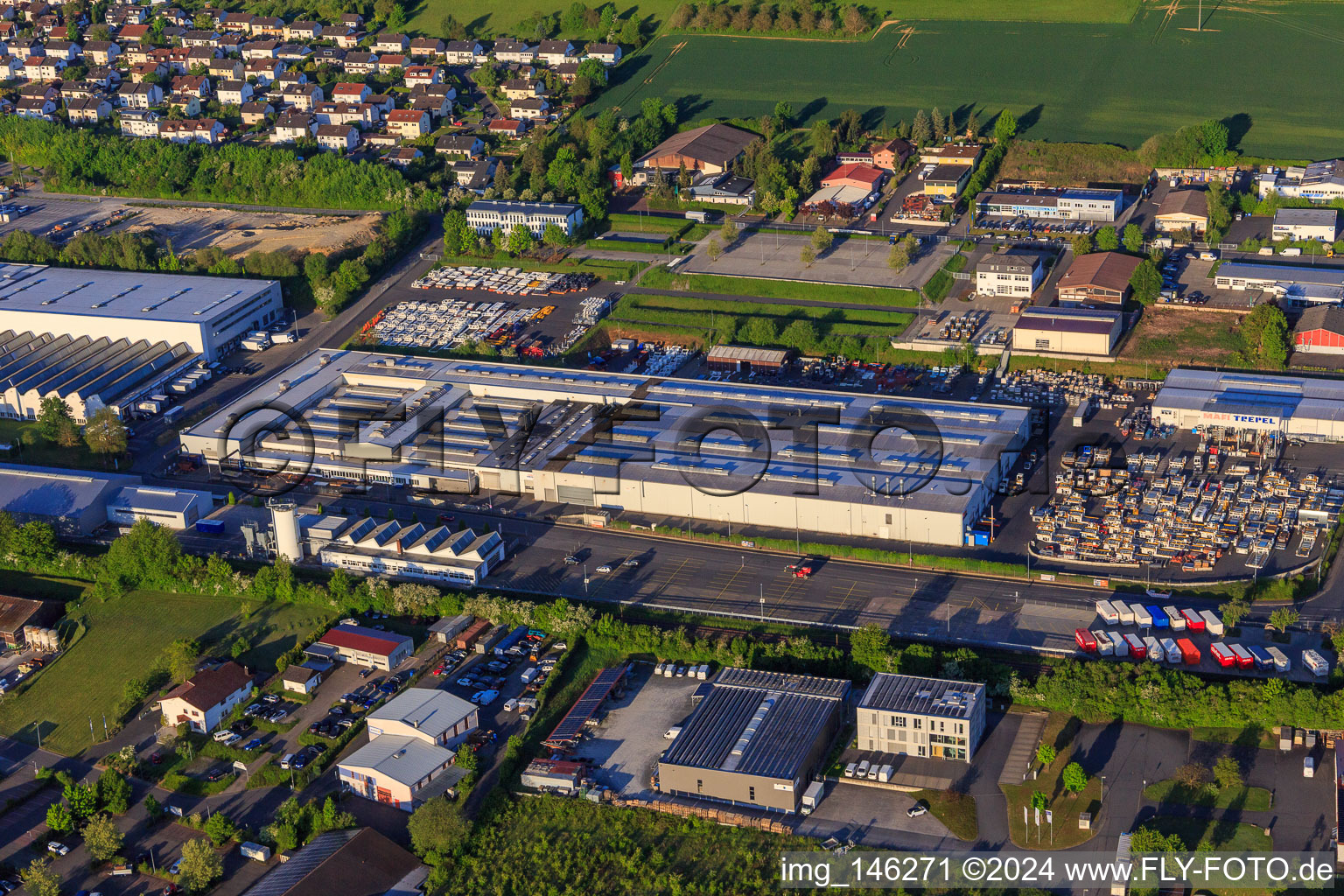 Trepel Airport Equipment GmbH in Tauberbischofsheim in the state Baden-Wuerttemberg, Germany