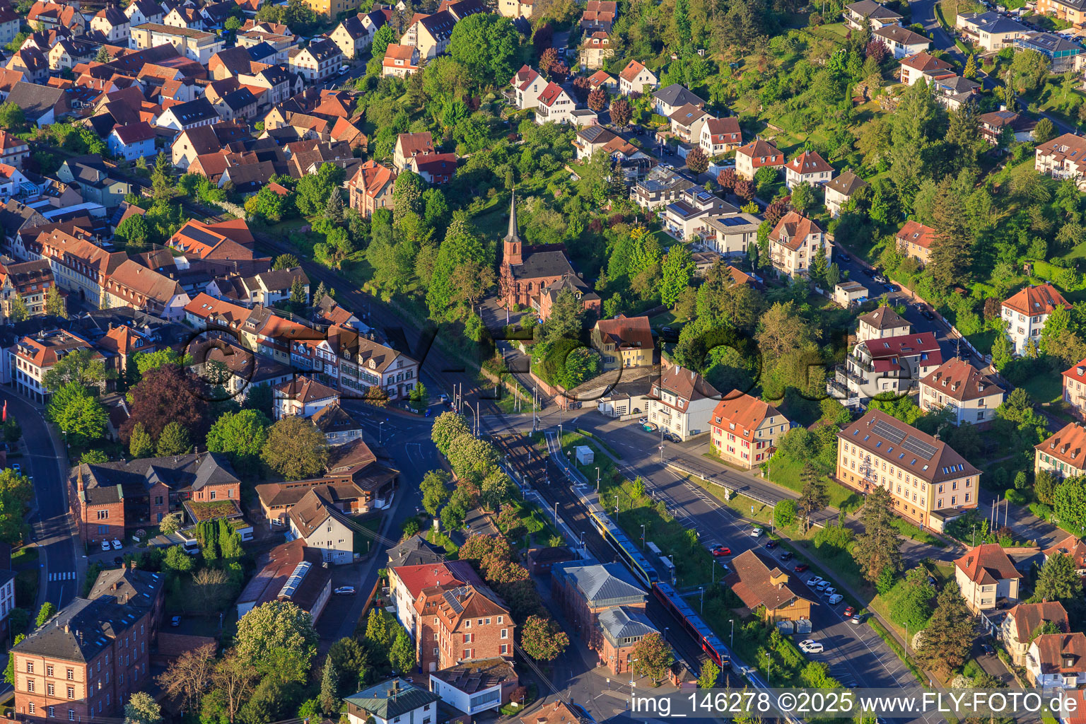 Christ Church in Tauberbischofsheim in the state Baden-Wuerttemberg, Germany