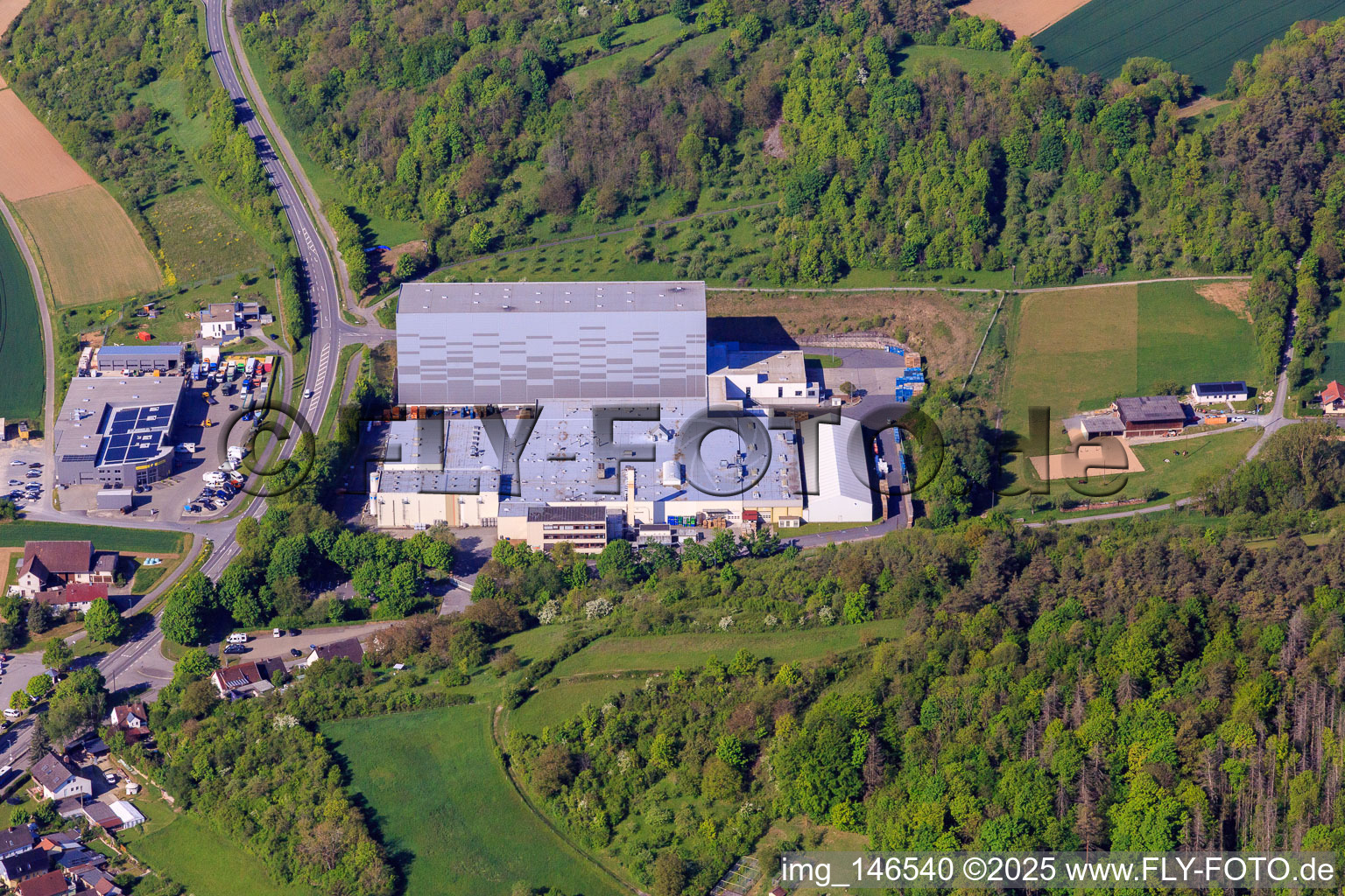 Refresco Germany GmbH in Grünsfeld in the state Baden-Wuerttemberg, Germany