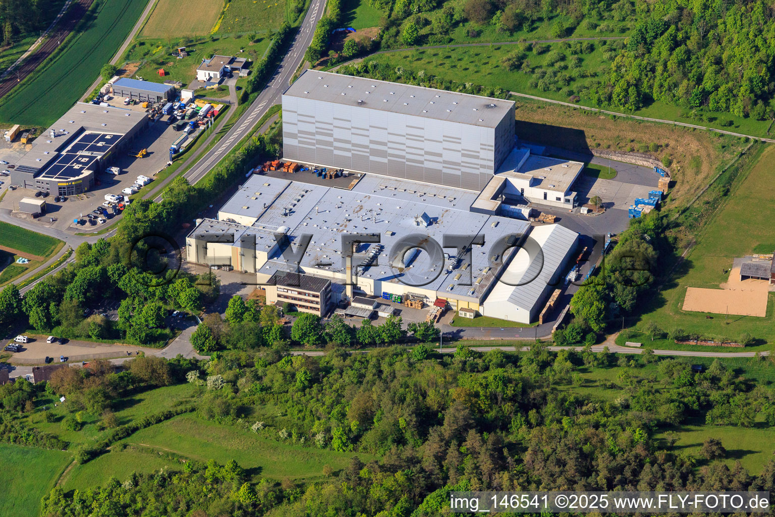Refresco Deutschland GmbH and Autoservice Feuerstein in Grünsfeld in the state Baden-Wuerttemberg, Germany