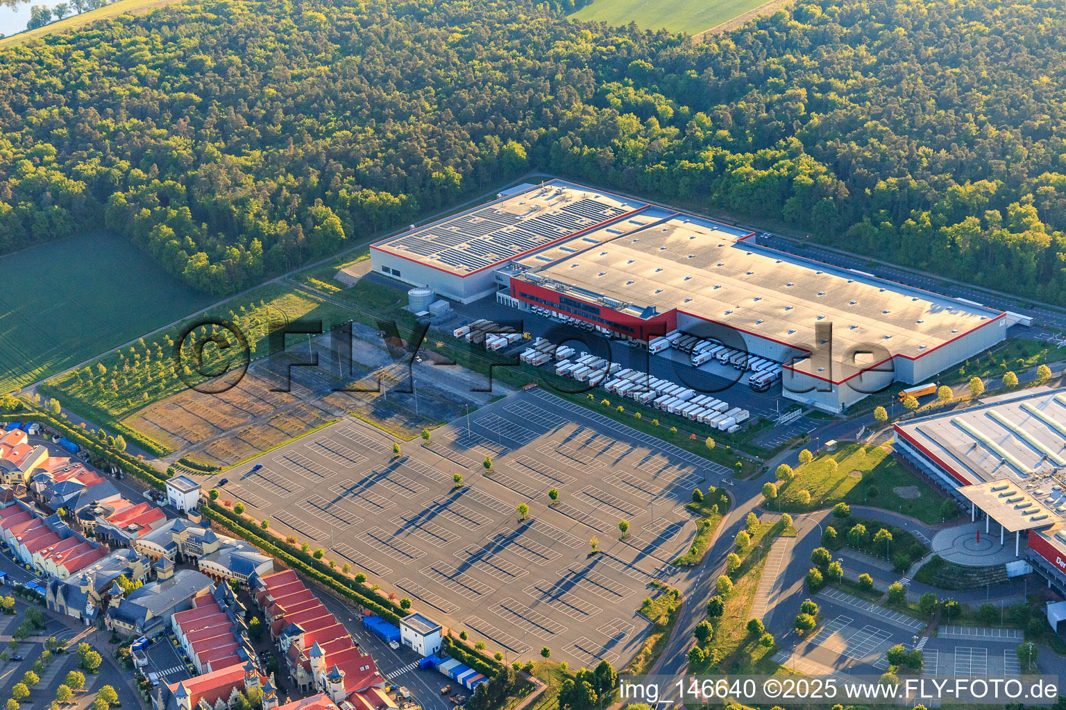 Warema in the district Bettingen in Wertheim in the state Baden-Wuerttemberg, Germany