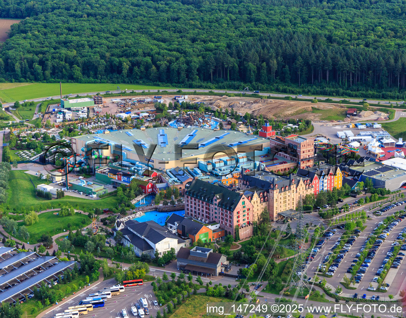 Rulantica in Europa-Park Rust in Rust in the state Baden-Wuerttemberg, Germany