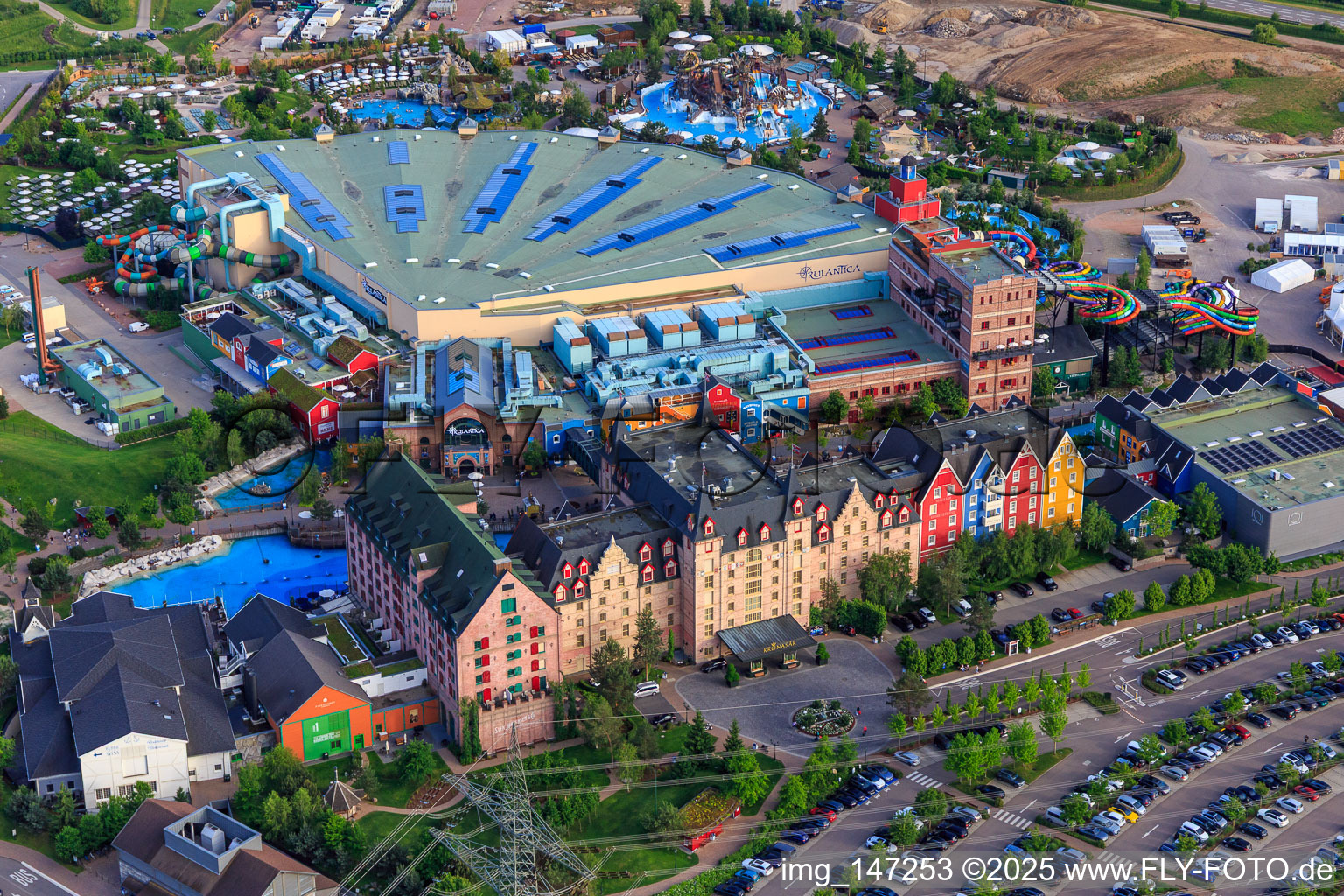 4-star superior adventure hotel "Krønasår" in the Rulantica of Europa-Park Rust in Rust in the state Baden-Wuerttemberg, Germany