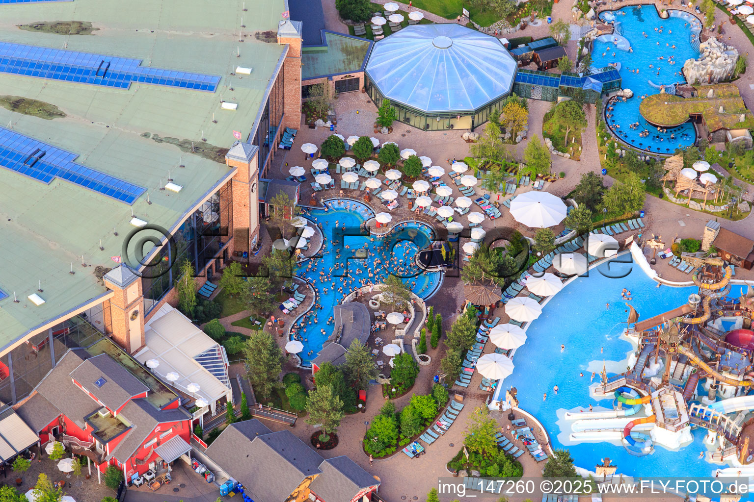 Frigg Temple of Rulantica in Europa Park Rust in Rust in the state Baden-Wuerttemberg, Germany