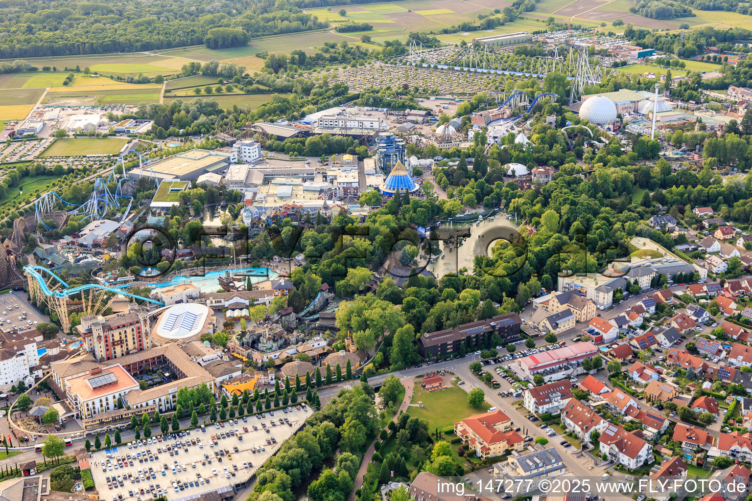 FoodLoop, Josefina's Imperial Magic Journey and Wichtelhausen of Europapark Rust in Rust in the state Baden-Wuerttemberg, Germany
