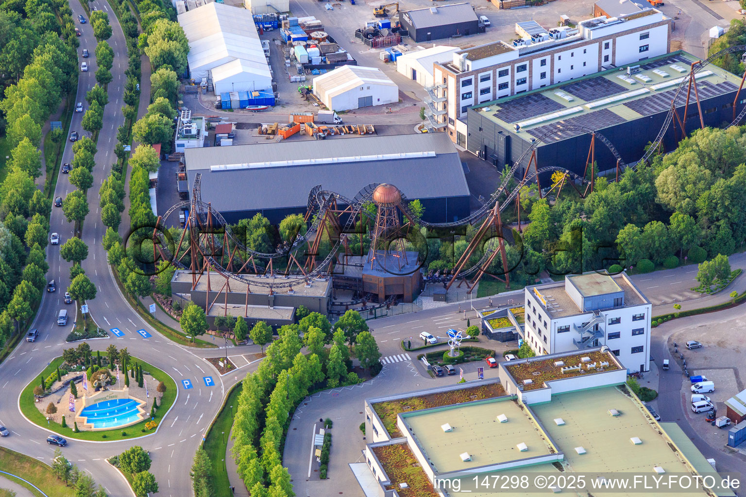 Voltron Nevera powered by Rimac at Europapark Rust in Rust in the state Baden-Wuerttemberg, Germany