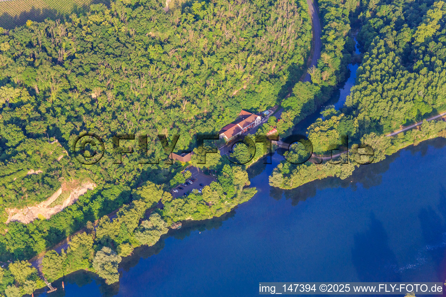 Limberg am Rhein with Restaurant Zur Limburg in Sasbach am Kaiserstuhl in the state Baden-Wuerttemberg, Germany