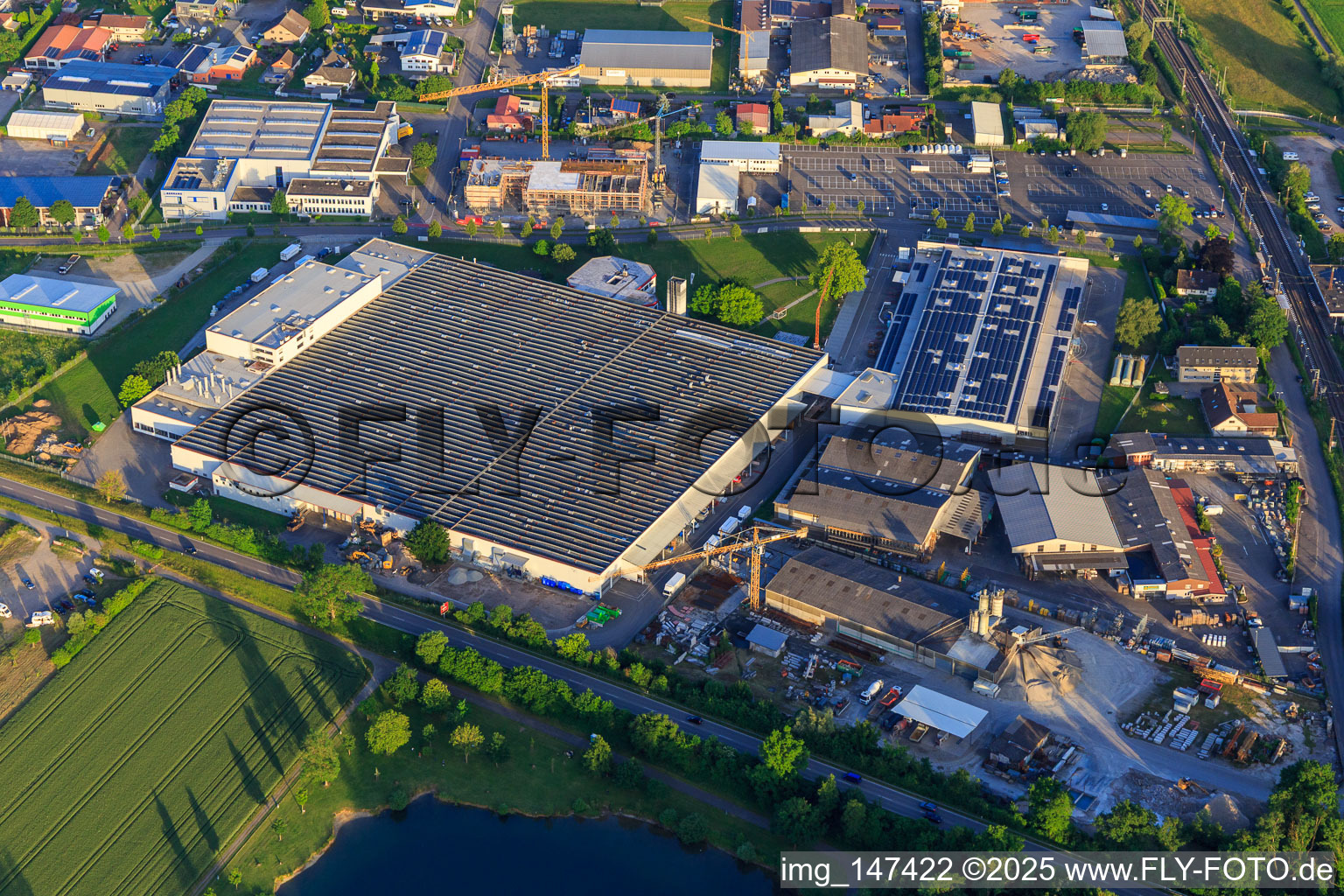 Rhenus Data Office in Malterdingen in the state Baden-Wuerttemberg, Germany