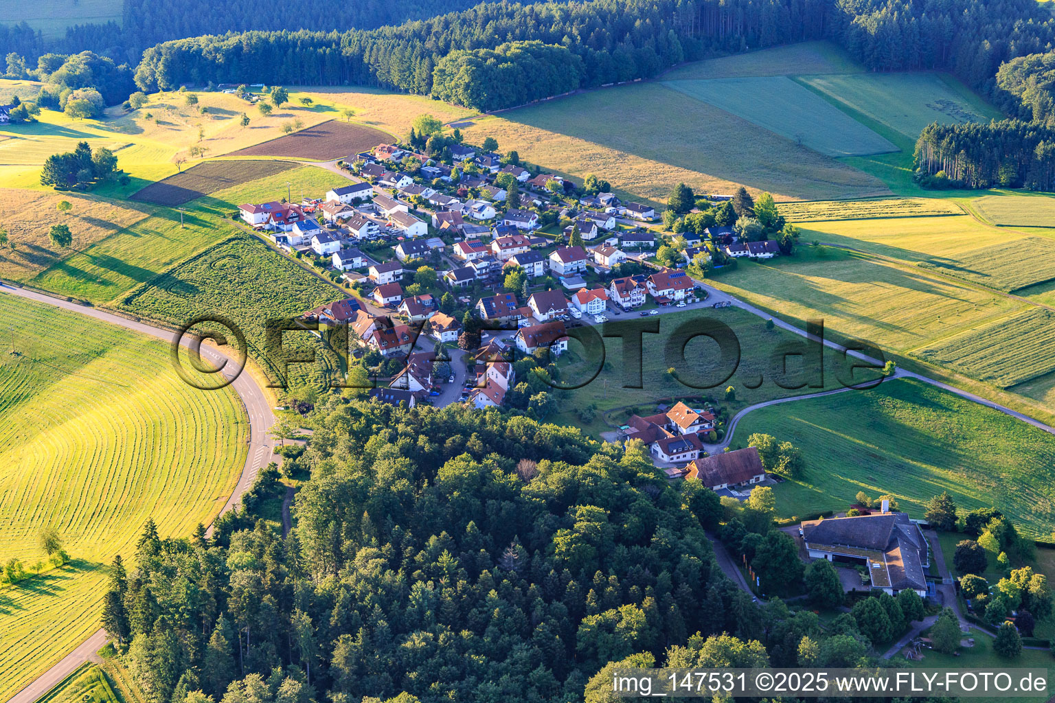 New development area Wiesenstr in the district Ottoschwanden in Freiamt in the state Baden-Wuerttemberg, Germany