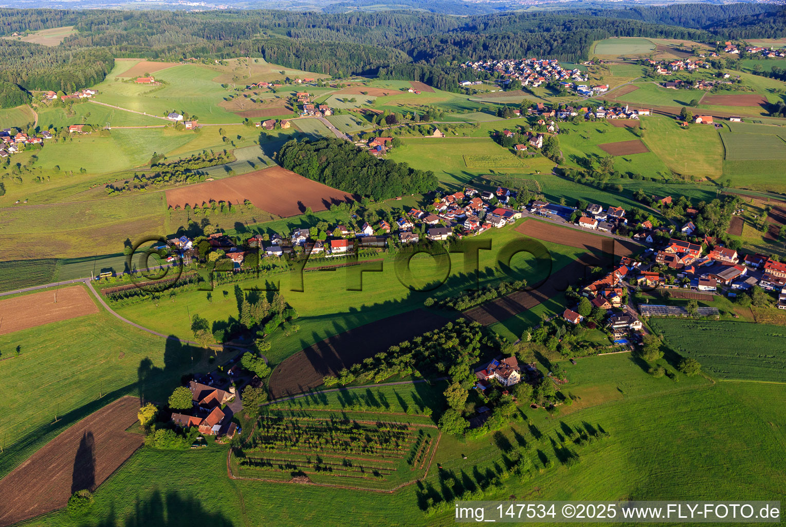 On the bus in the district Ottoschwanden in Freiamt in the state Baden-Wuerttemberg, Germany