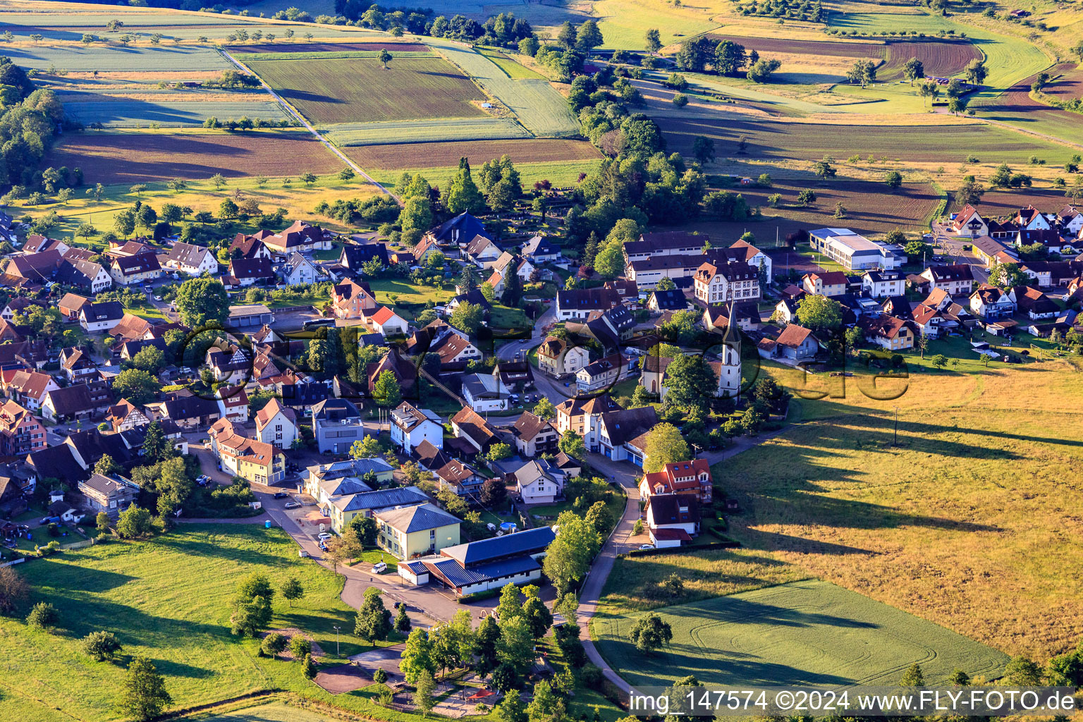 Hochburgblick and Hochburg Halle nursing home in the district Windenreute in Emmendingen in the state Baden-Wuerttemberg, Germany