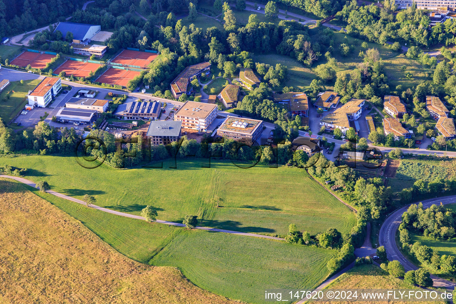 Funeral home Dieter Prusnat GmbH & Co. KG and Am Bruckwald | Sozialwerk Breisgau gGmbH in Waldkirch in the state Baden-Wuerttemberg, Germany