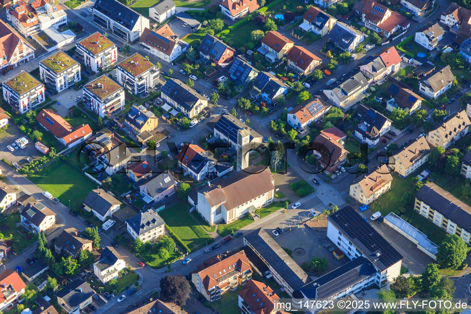 St. Michael's Church in Gutach im Breisgau in the state Baden-Wuerttemberg, Germany