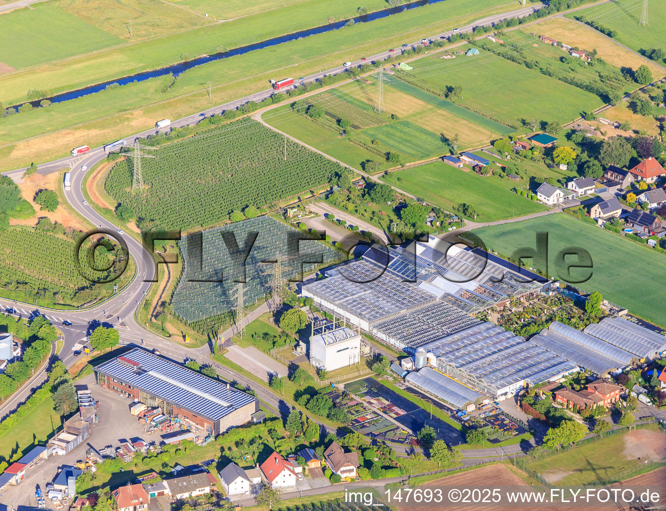 Göppert Garden Center GmbH in the district Bollenbach in Haslach im Kinzigtal in the state Baden-Wuerttemberg, Germany
