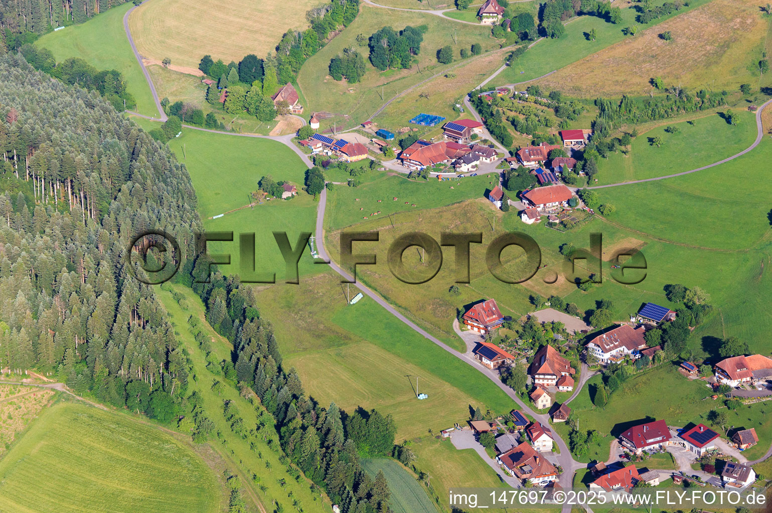 Schultheisshof and Stefanshof in the district Niederbach in Steinach in the state Baden-Wuerttemberg, Germany
