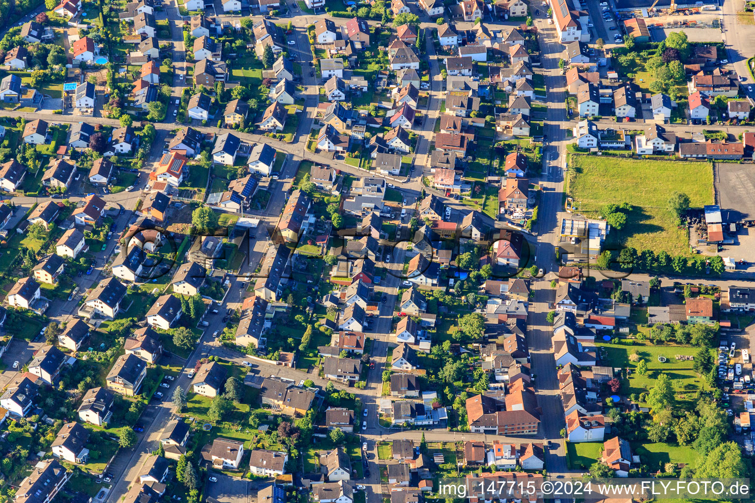 Bergstraße x Hindenburgstr in Seelbach in the state Baden-Wuerttemberg, Germany