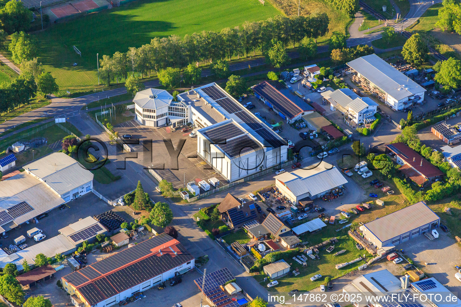 Black Forest Ice Cream Manufactory GmbH in the district Achkarren in Vogtsburg im Kaiserstuhl in the state Baden-Wuerttemberg, Germany