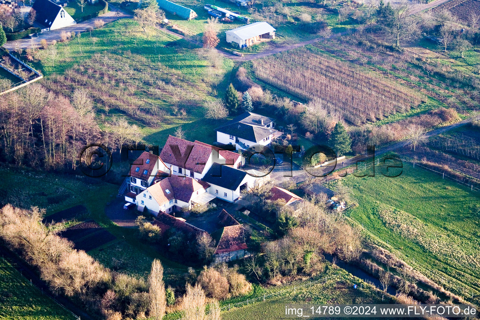 Winden Mill in Winden in the state Rhineland-Palatinate, Germany